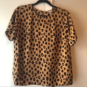 Cute leopard A New Day blouse